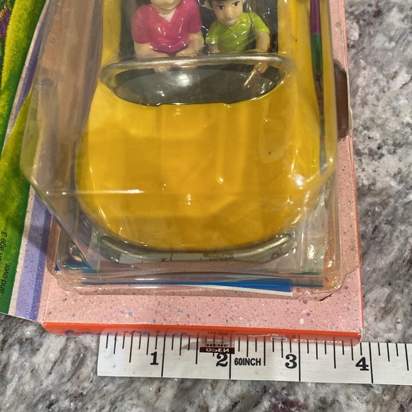 Disneyland NWOT Autopia Collectible Yellow Car “Classic” Disney Chevron Car - Picture 16 of 16